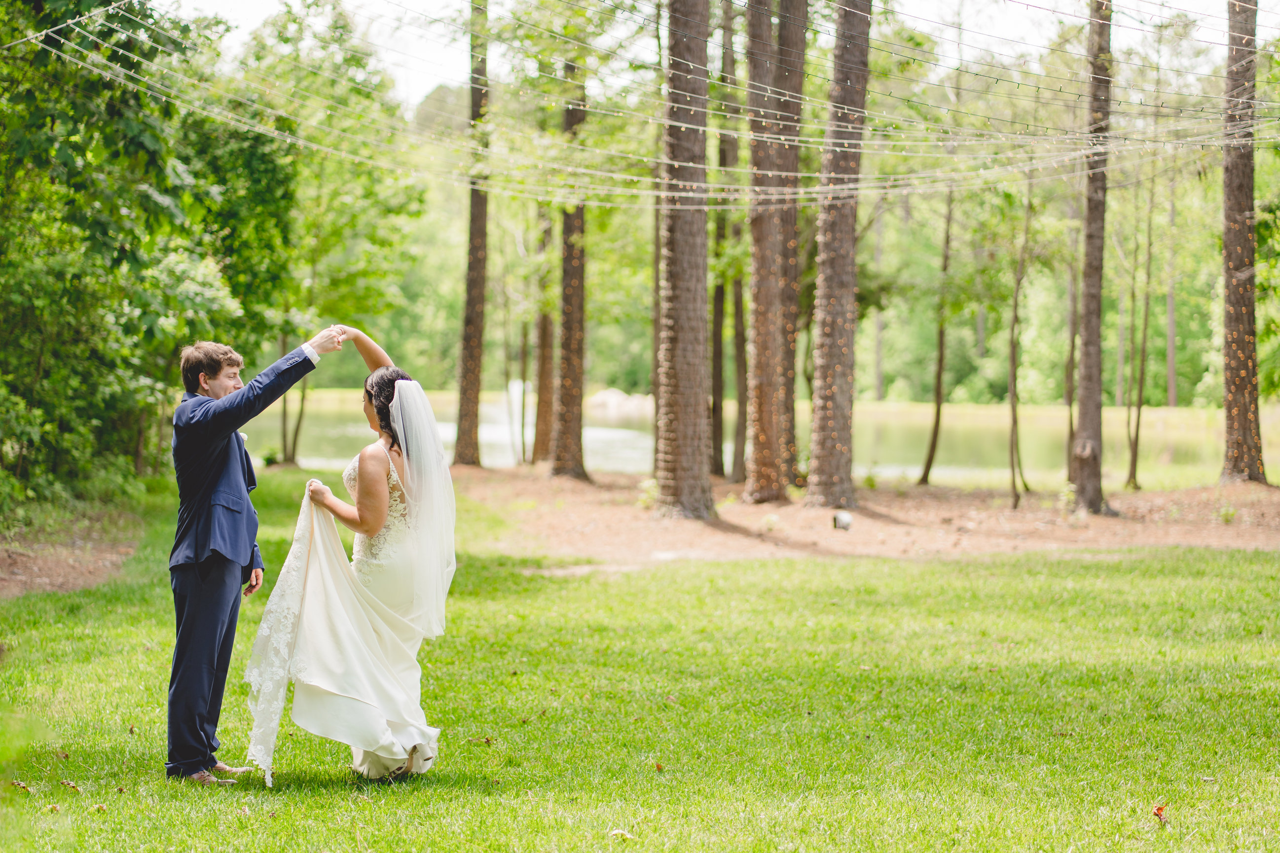 Pinehill Pavilion Engagement Wedding Photos Youngsville