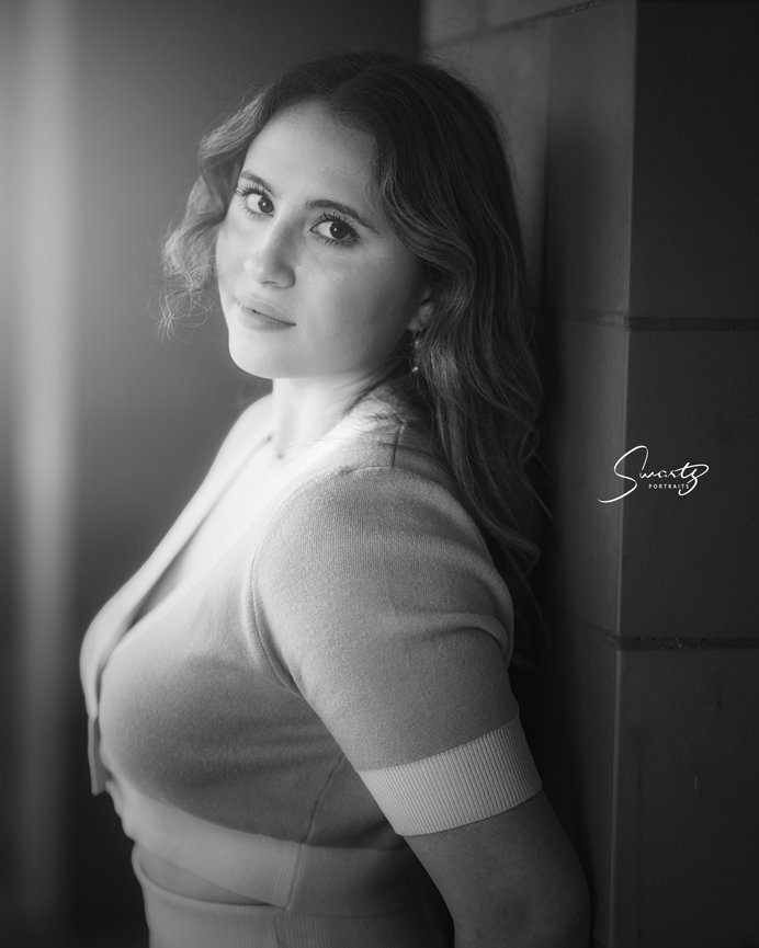 Editorial fine art senior portrait of a Sterling Ridge The Woodlands senior by Swartz Portraits