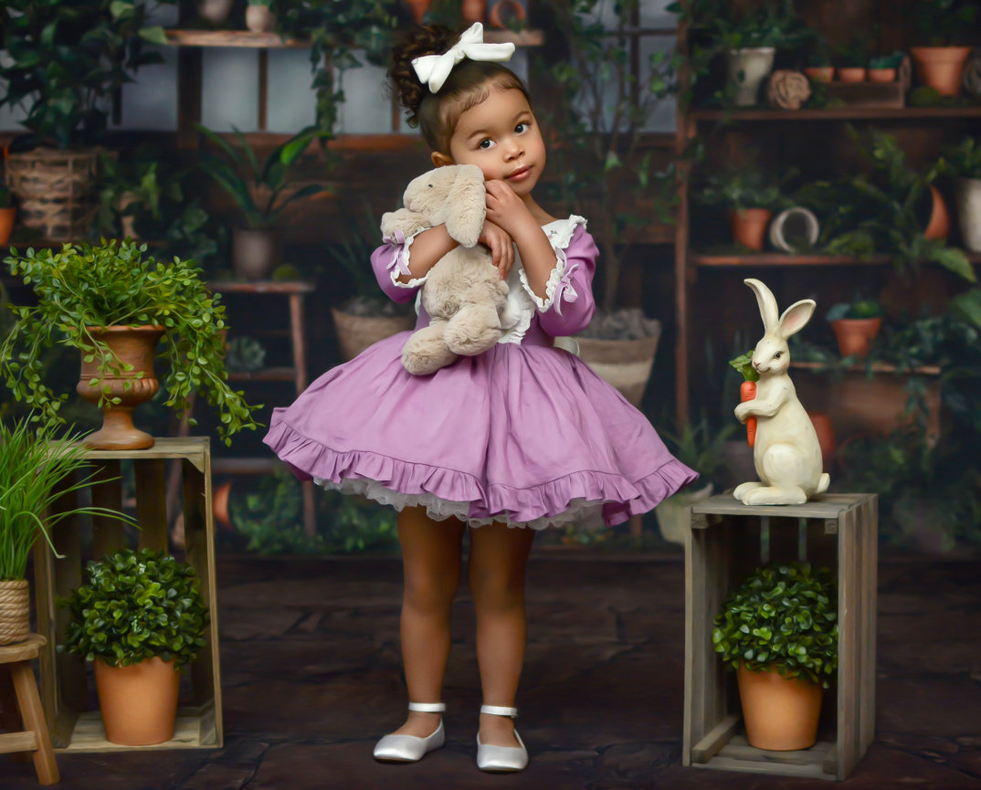 Easter Photo Mini Session in studio