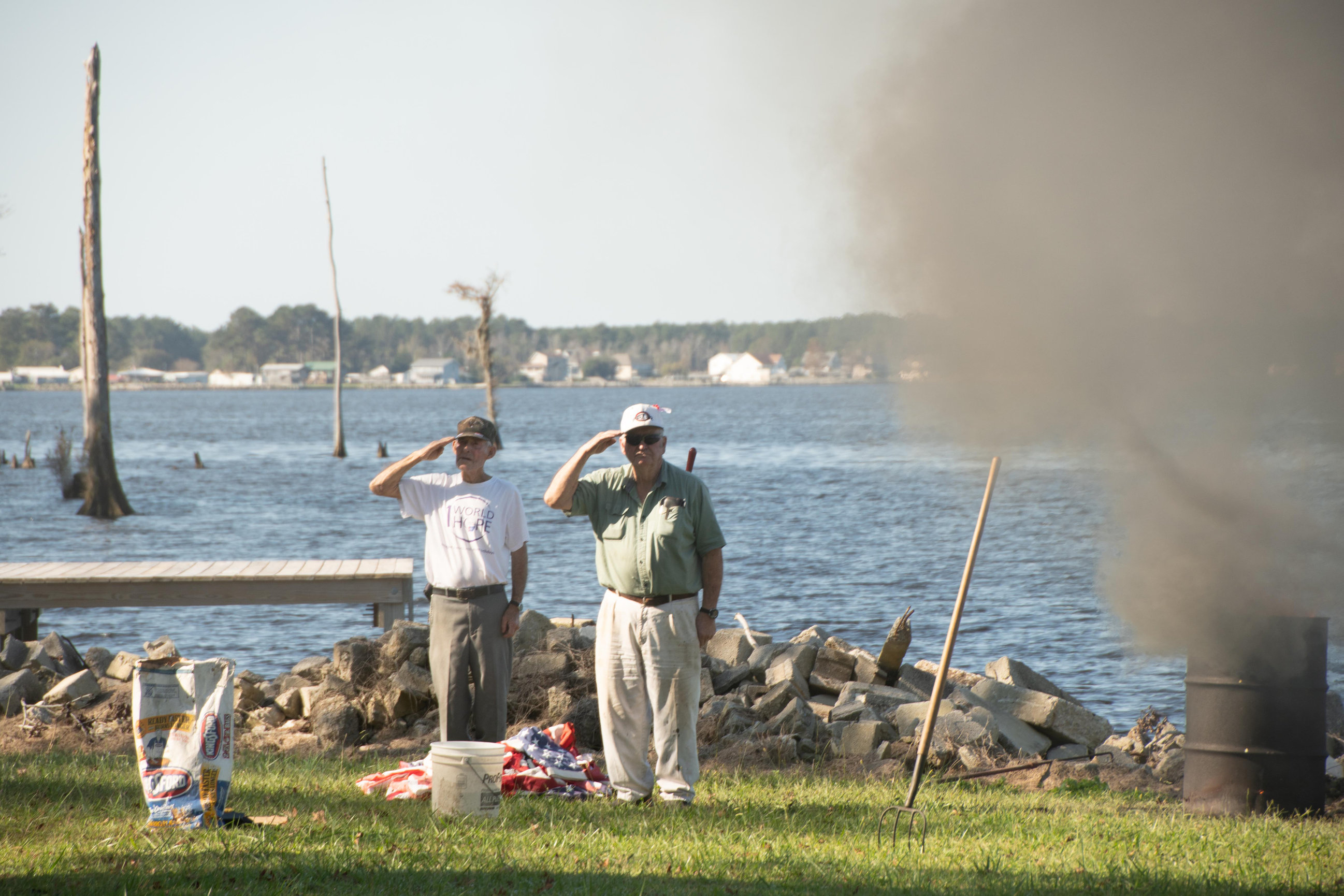 presentation of united states flag upon retirement