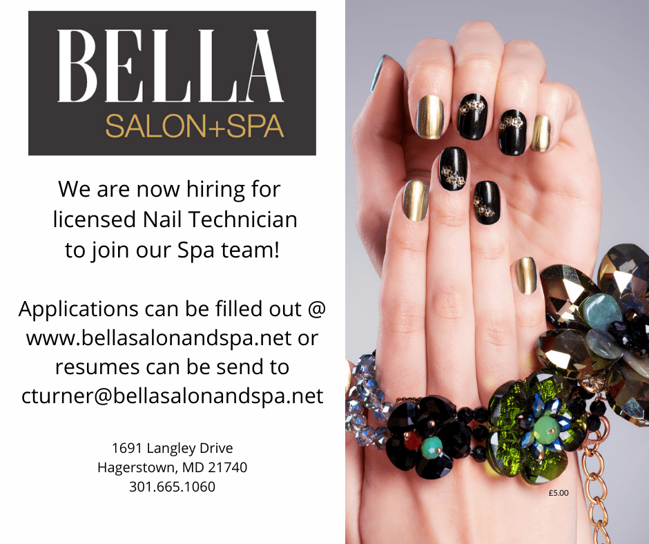 NOW HIRING! Bella Salon and Spa