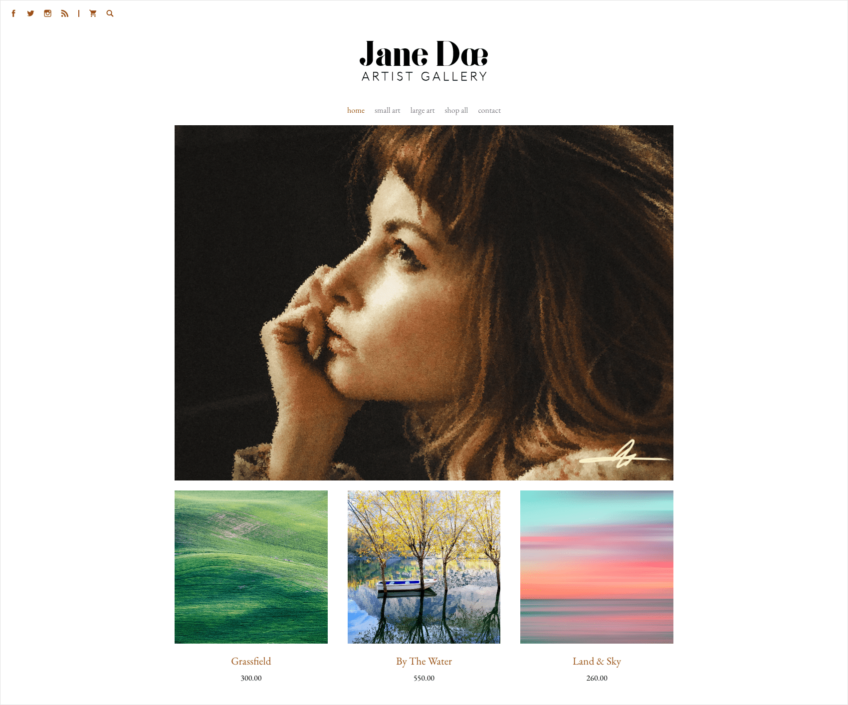 How to Make an Artist Gallery site With Growth Hub