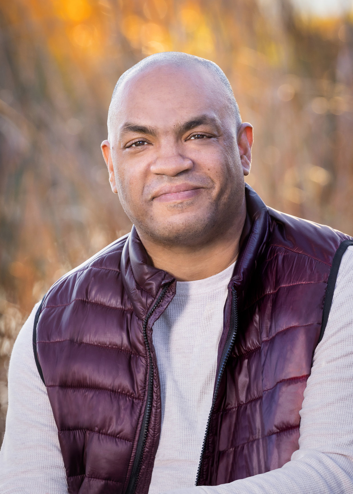 Outdoor Headshot at Photo Studio