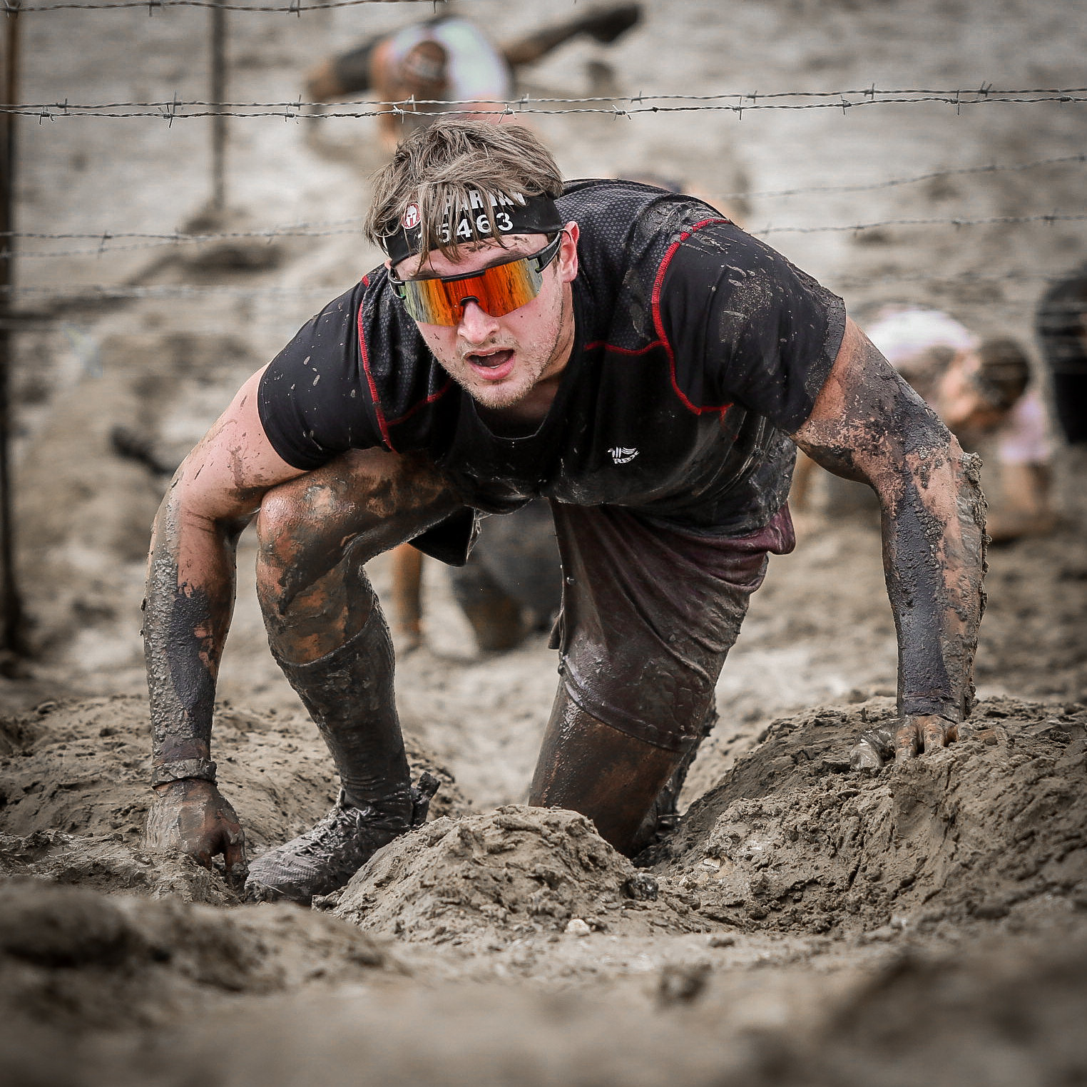 SPARTAN RACE JACKSONVILLE BARB WIRE CRAWL 2022 JP Pedicino Photography