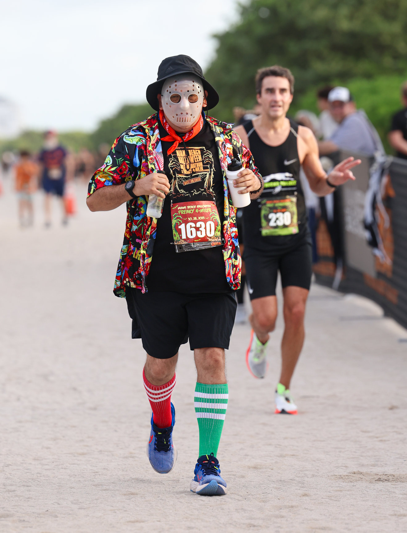 MIAMI BEACH HALLOWEEN HALF MARATHON & FREAKY 4MILER 2023 JP Pedicino