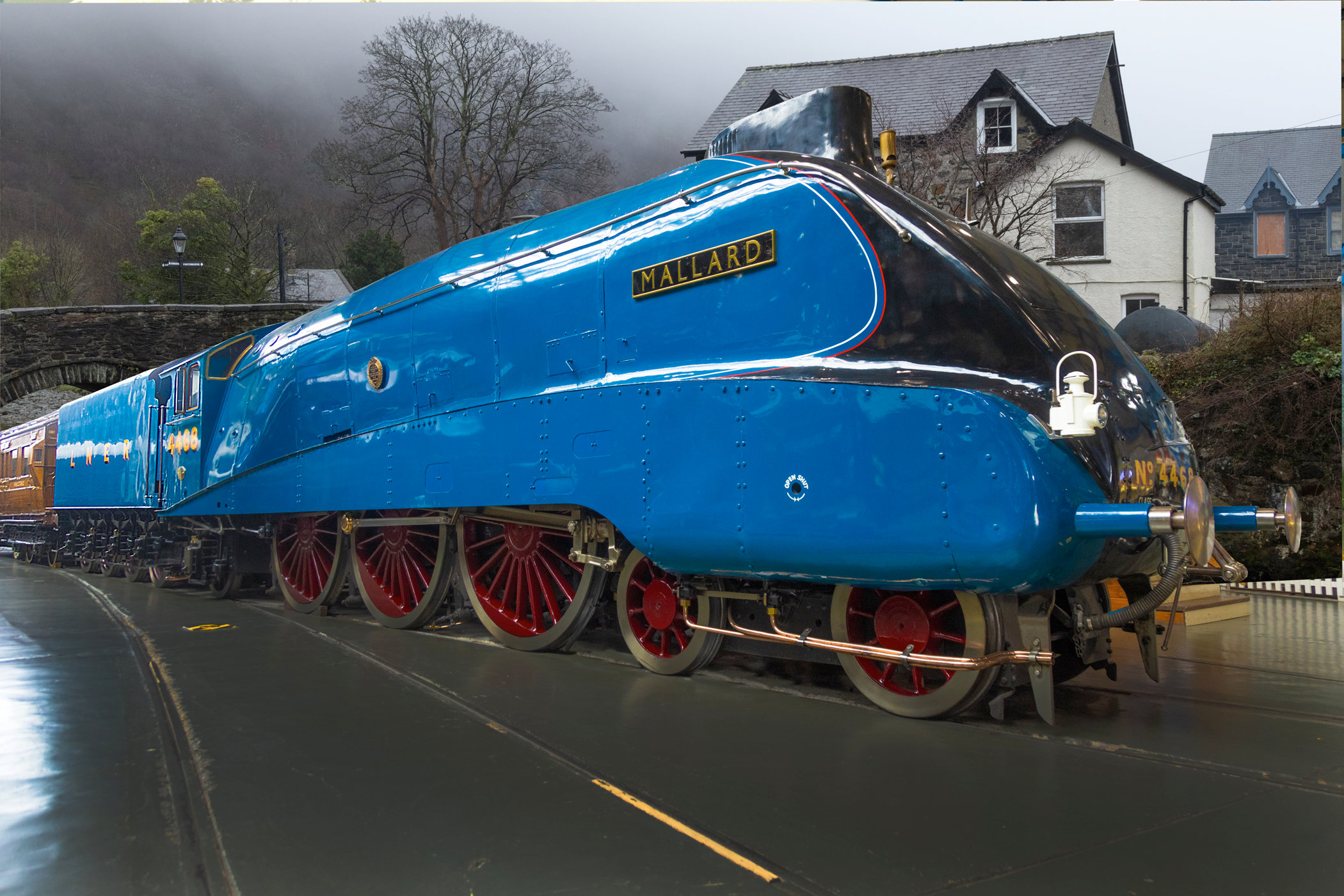 classical locomotive train