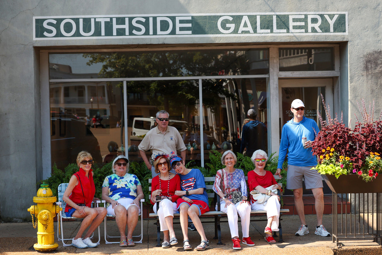 Professional portrait photography in Oxford, Mississippi for the 4th of July in Oxford portfolio.