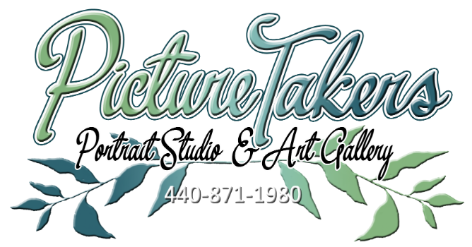 PictureTakers Portrait Studio and Gallery Logo