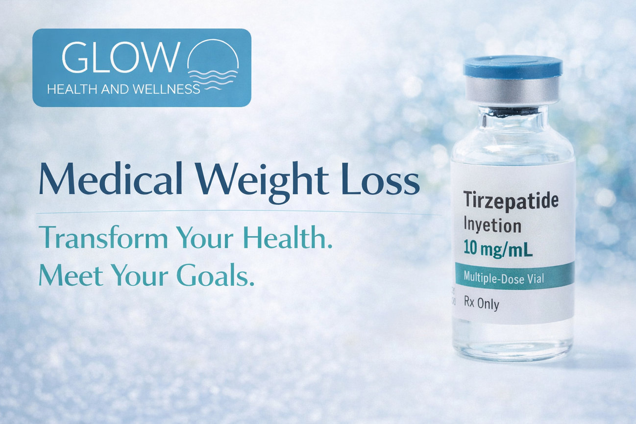 Medical weight loss and metabolic health services at Glow Health and Wellness in Destin, Florida