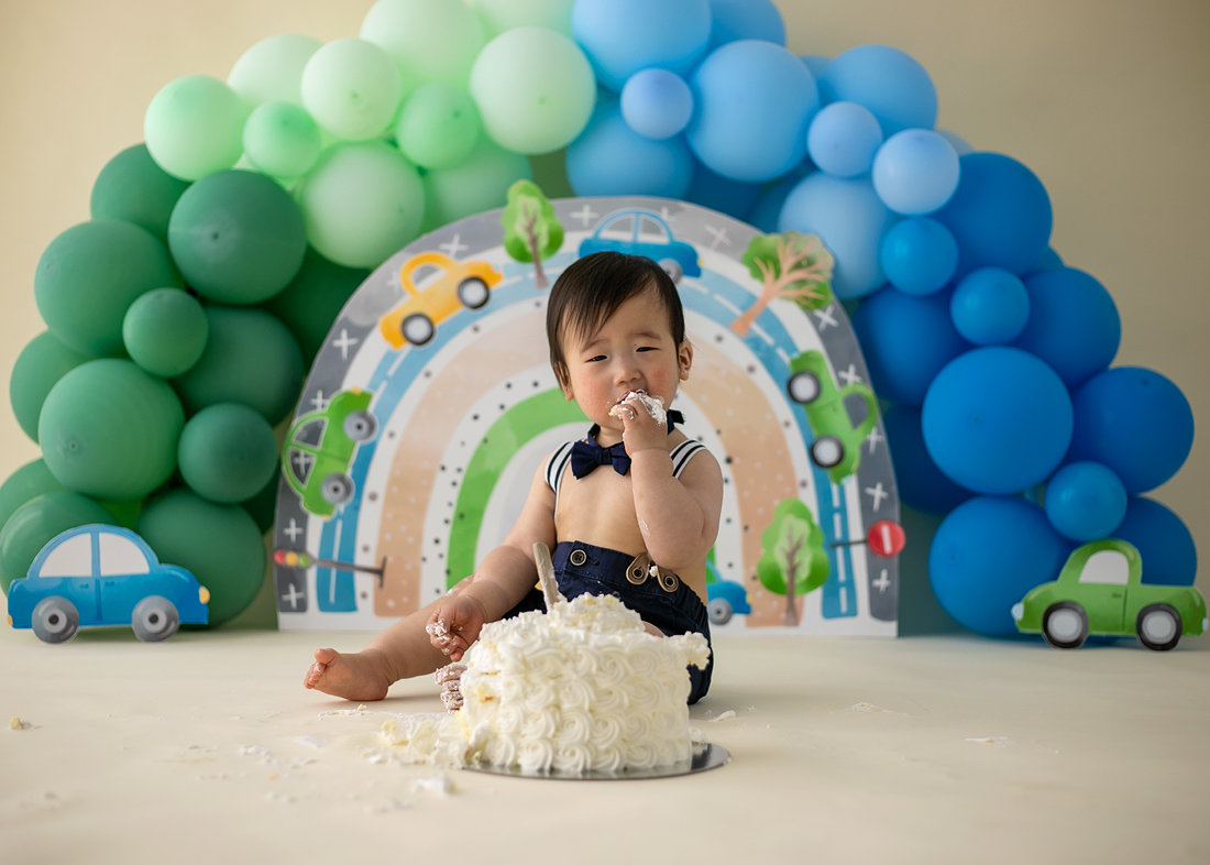 Boy themes - Cake Smash Photography by Chris